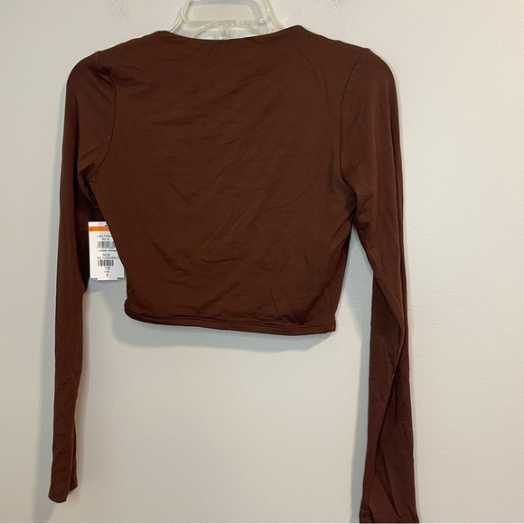 Naked Wardrobe Brown Croptop M - Picture 2 of 5
